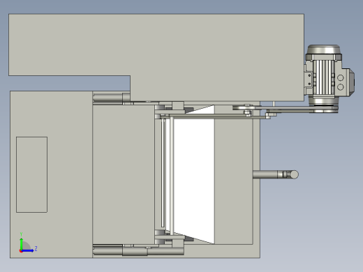 泡菜包清洗装置左视缩略图