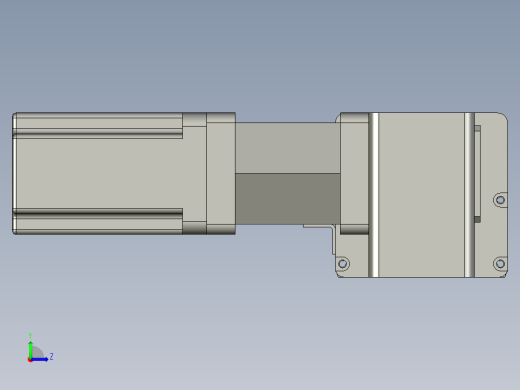 伺服滑台模组1左视缩略图