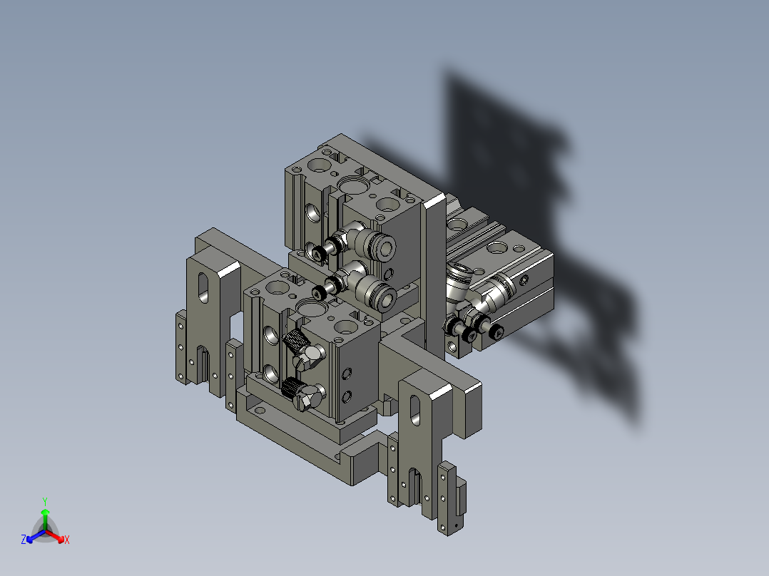 2018SOLIDWORKS1403剪绵线组件主视图