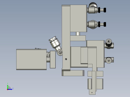 2018SOLIDWORKS1403剪绵线组件左视缩略图