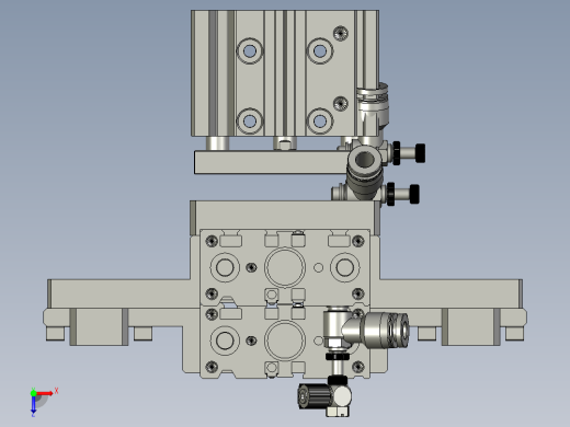 2018SOLIDWORKS1403剪绵线组件俯视缩略图