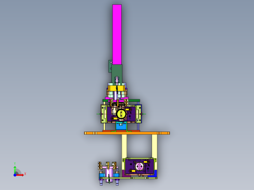 摩托车机油泵组装线前视缩略图