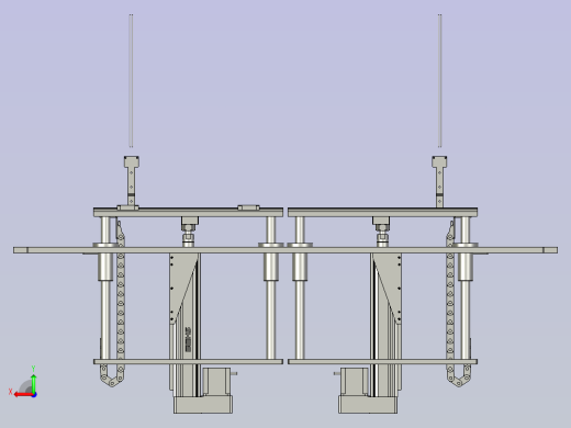 料框顶升机构后视缩略图