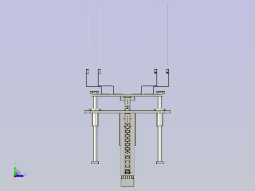 料框顶升机构左视缩略图