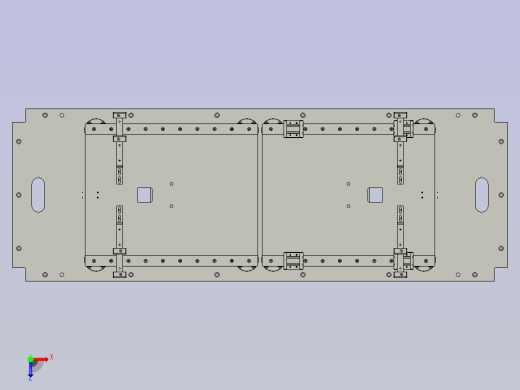 料框顶升机构俯视缩略图