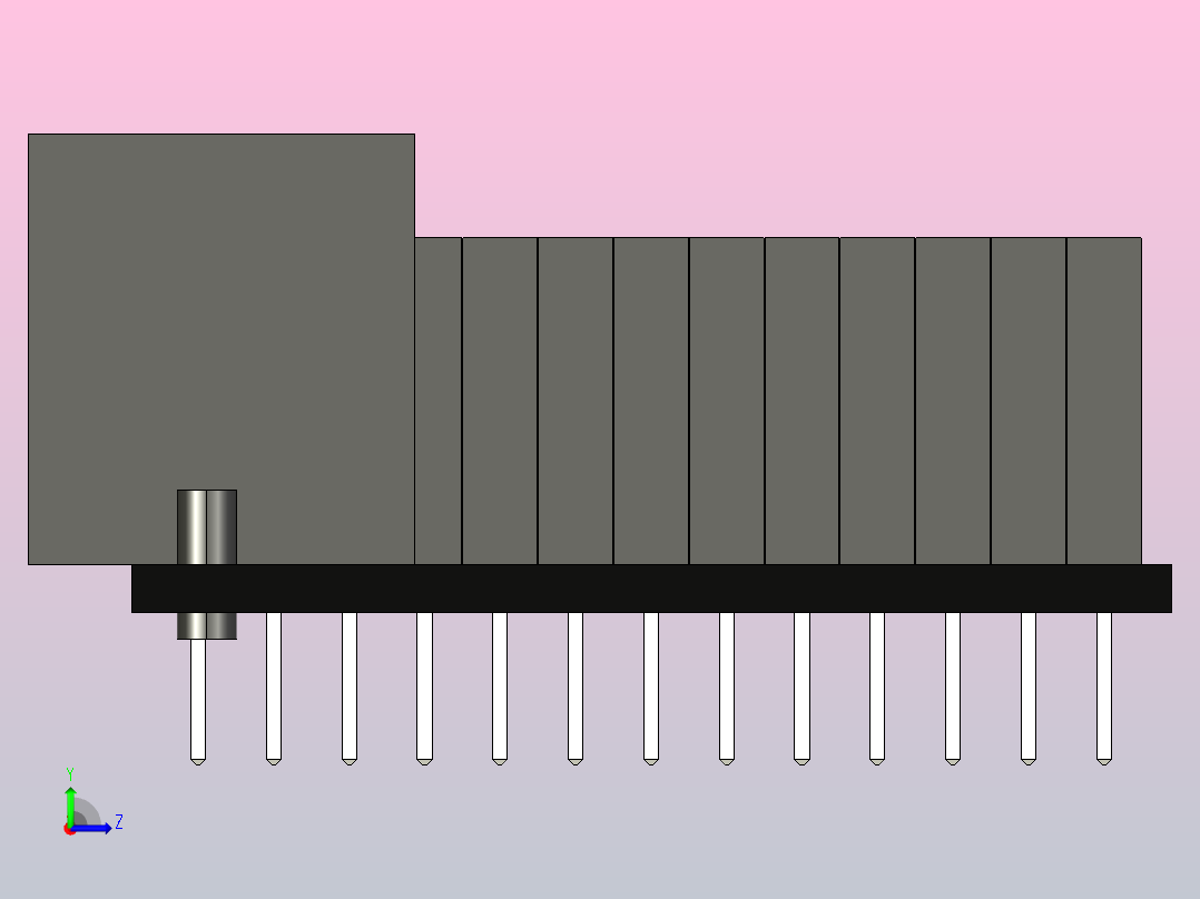 保护我树莓派 v1 0左视图
