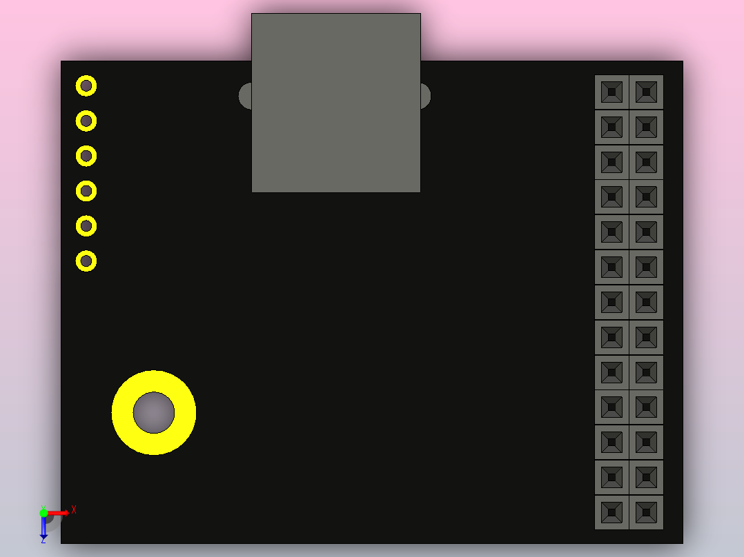 保护我树莓派 v1 0俯视图