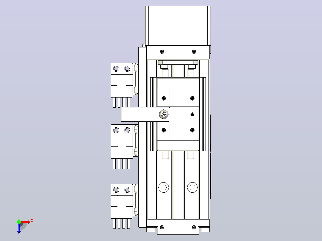 钢基模组TPA-KSR-4002C-100A1-MP-H1S2俯视图