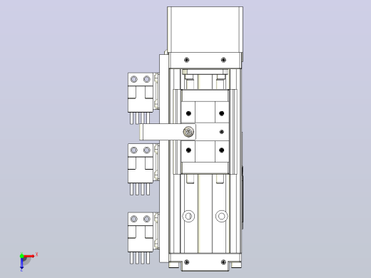 钢基模组TPA-KSR-4002C-100A1-MP-H1S2俯视缩略图