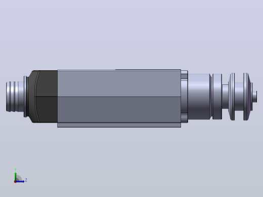 JTH3500B-SCF32 精密锯切电机[JTH3500B-S12P0.75-SCF32]左视缩略图