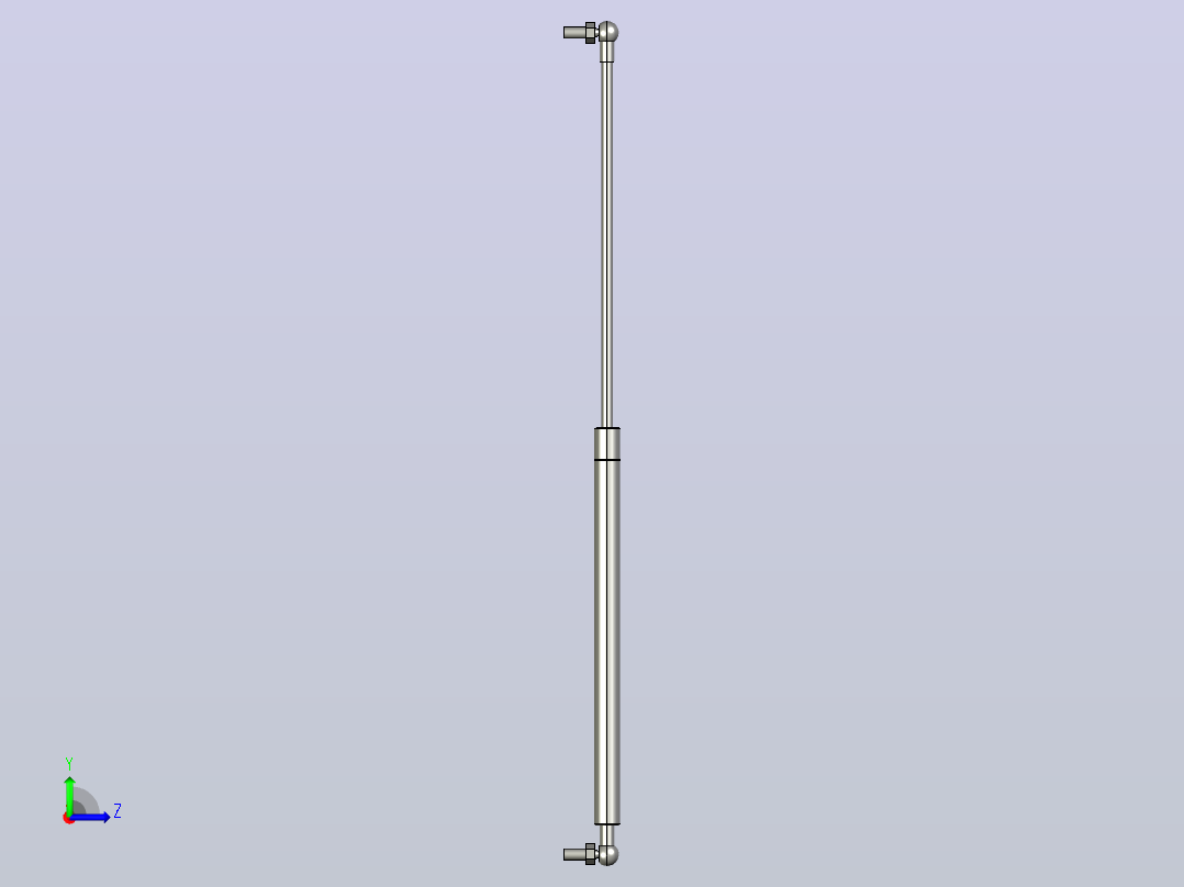 gsb18-b-b-s230_asm氮气弹簧左视图
