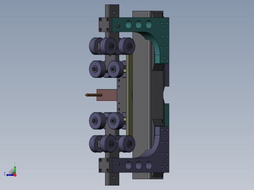 装配夹具Solidworks设计附STP格式右视缩略图