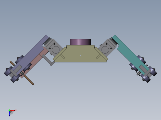 装配夹具Solidworks设计附STP格式俯视缩略图