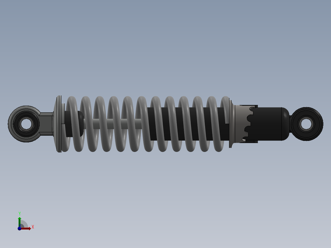 沙滩车减震器SW2012前视图