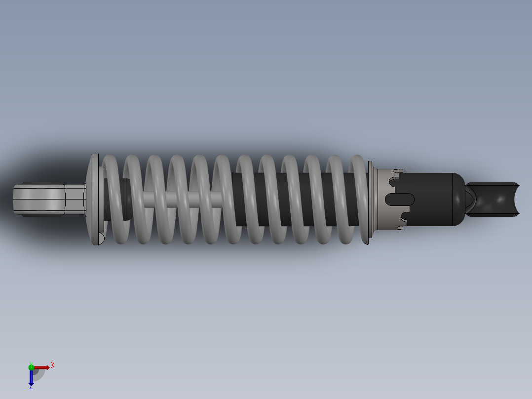 沙滩车减震器SW2012俯视图