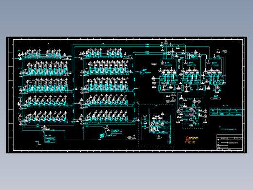 气力除灰系统热工专业系统图