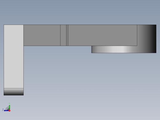 支架右视缩略图