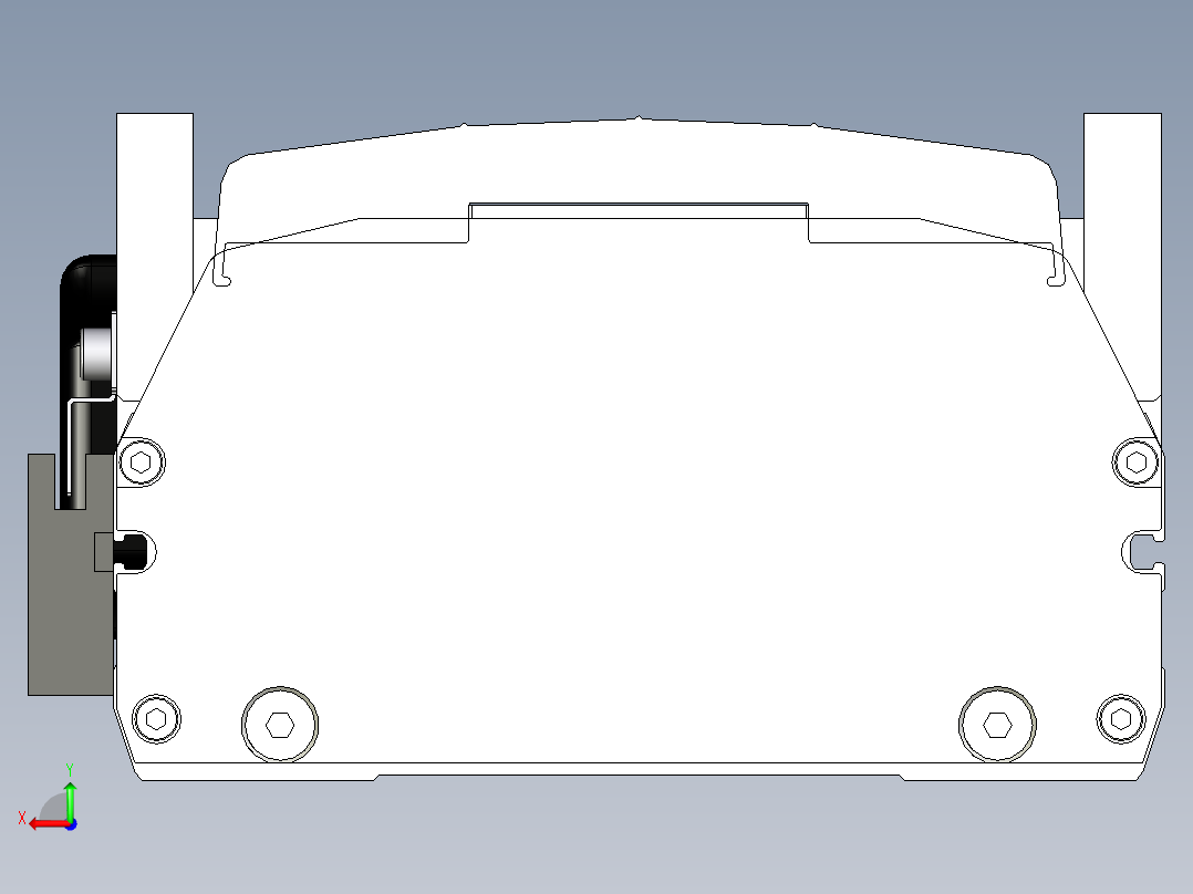 Toyo东佑达直线模组-ETB17M-L40-900-L-P40-C4后视图