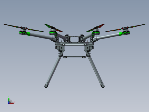 B14-大疆 DJI_S1000 无人机前视缩略图