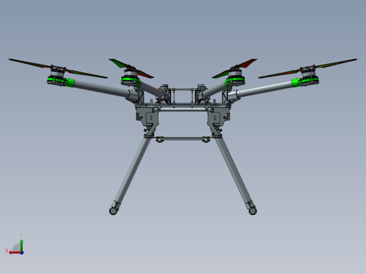 B14-大疆 DJI_S1000 无人机后视缩略图