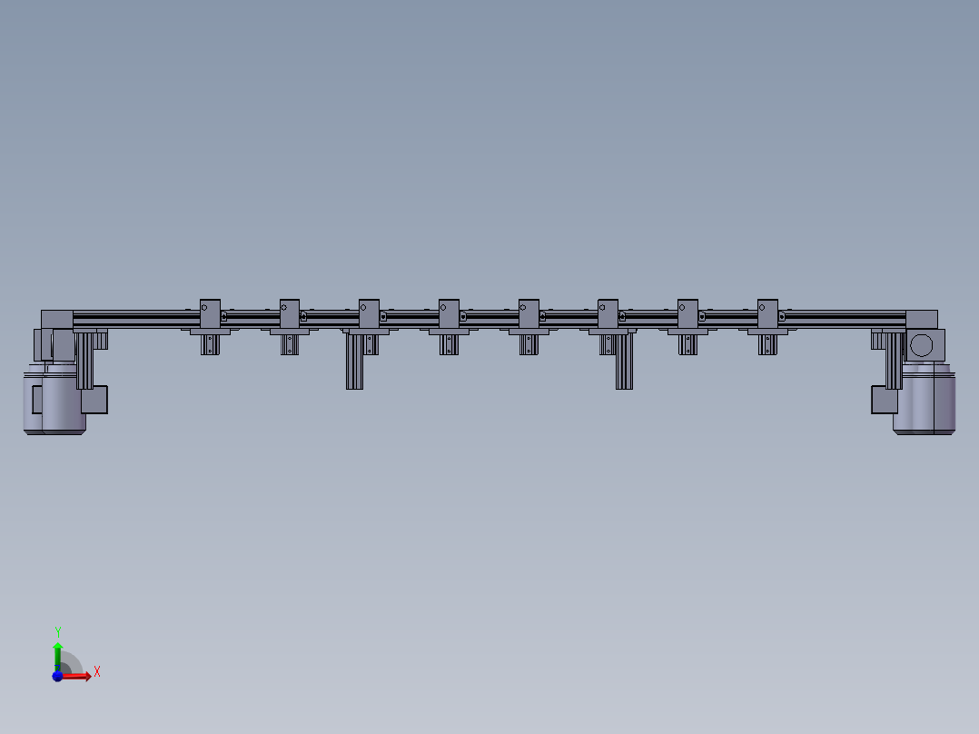 B113-循环输送线前视图