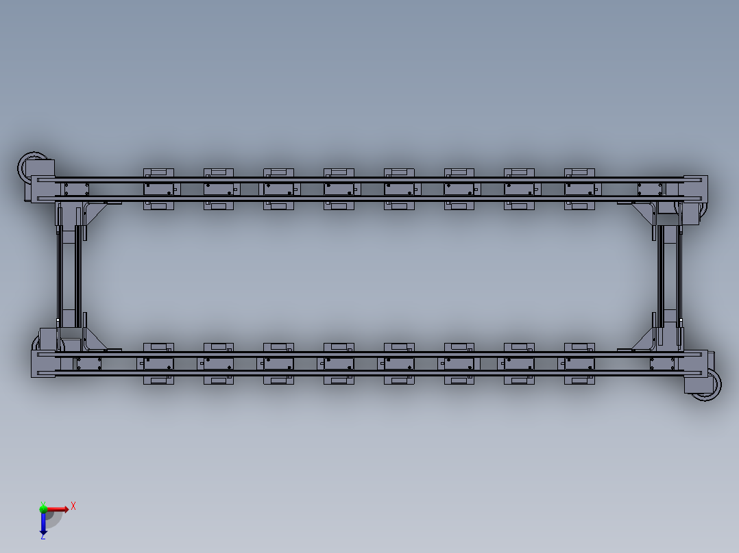 B113-循环输送线俯视图