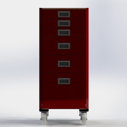 带轮子的工具箱-工具车缩略图