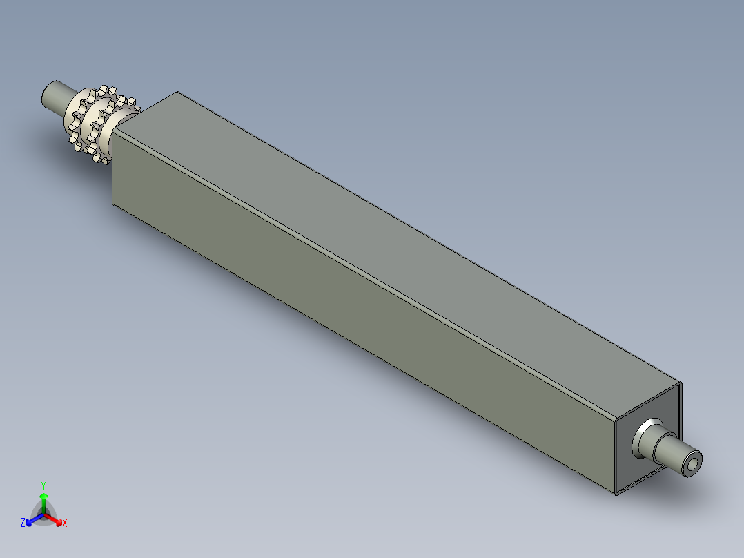 振动输送机用方形滚筒