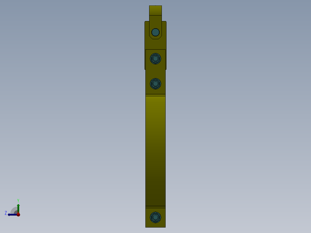 支架 (21)右视图