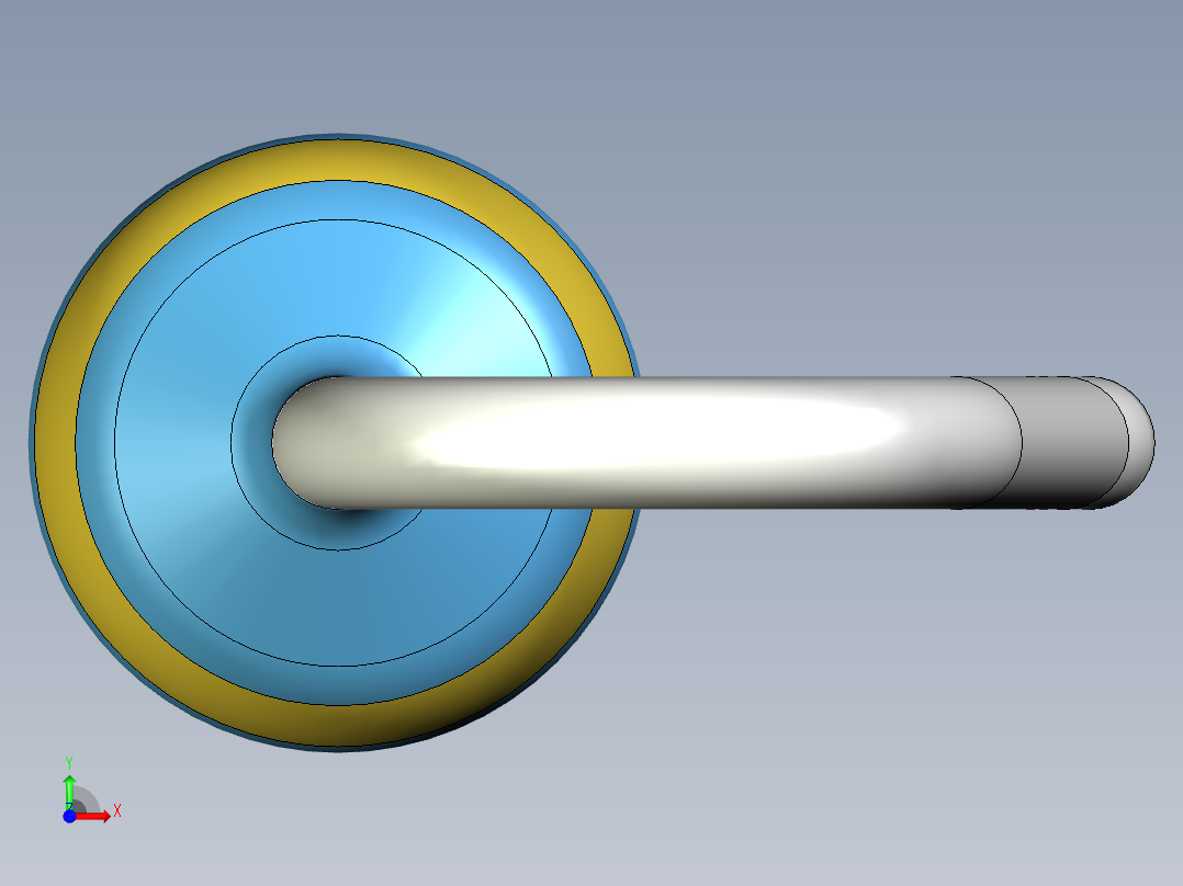无源元件封装-RES-0.125W-V-MF前视图