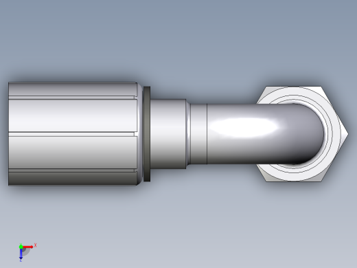 CF43系列-24°锥卡套轻型90°俯视缩略图