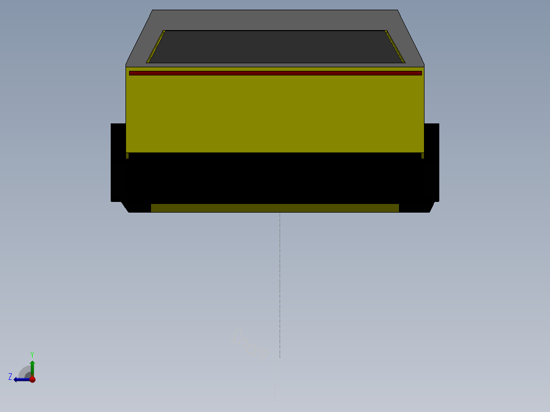 特斯拉-Cybertruck右视图
