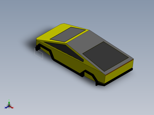 特斯拉-Cybertruck正等轴测缩略图