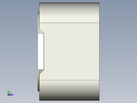 低成本屏蔽电感器，12 mm x 12 mm，带焊盘左视缩略图