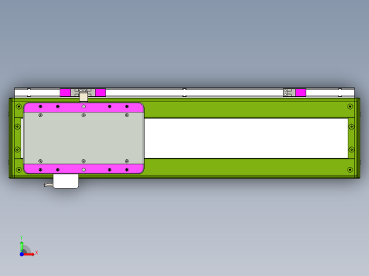 威洛博LC系列3d模型模组LC14S2Y-S350前视缩略图