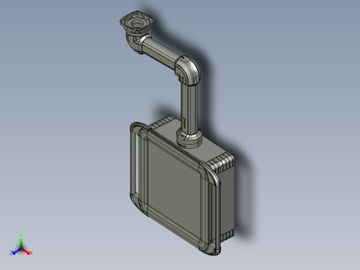 向上顶座+转角+箱体连接器+控制箱