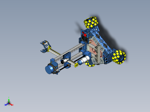 OMS全向轮机器人车