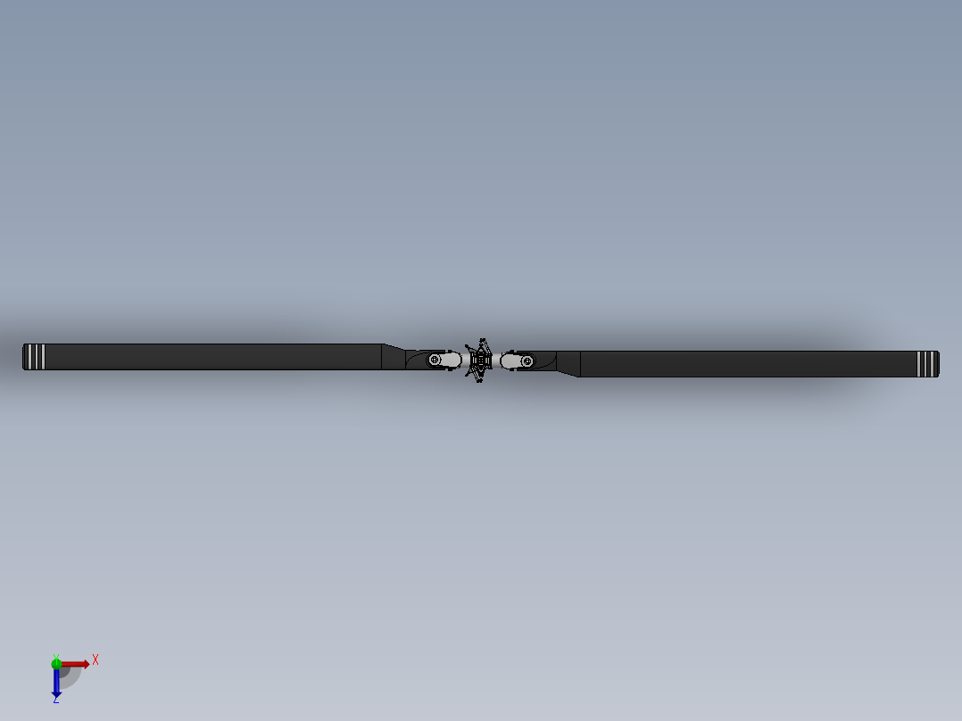 贝尔206直升机俯视图