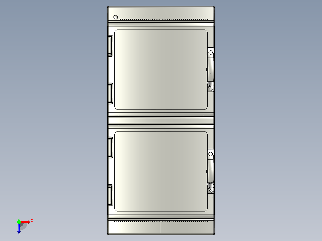 电气柜-85672俯视图