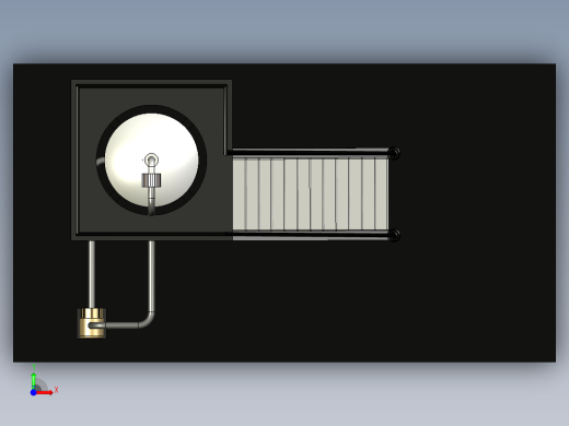 登高梯操作平台前视缩略图