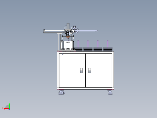 卷盘式上料机sw18可编辑后视缩略图