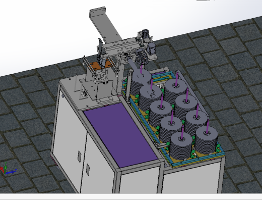 卷盘式上料机sw18可编辑缩略图