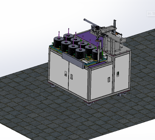 卷盘式上料机sw18可编辑缩略图