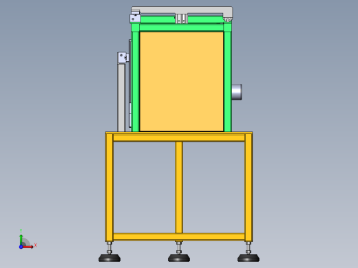 包装盒自动盖膜机sw18可编辑前视缩略图