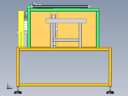 包装盒自动盖膜机sw18可编辑左视缩略图