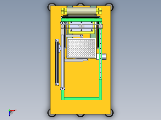 包装盒自动盖膜机sw18可编辑俯视缩略图