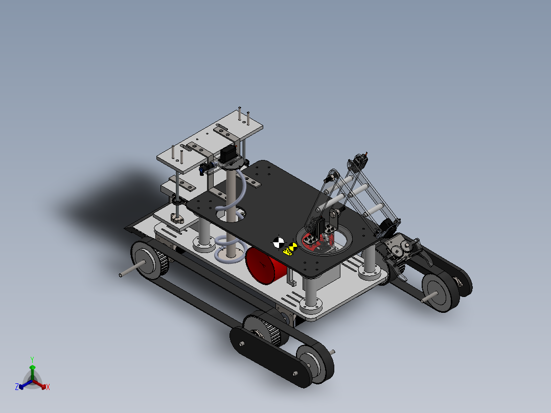 多用途手动操作救援小车sw21可编辑