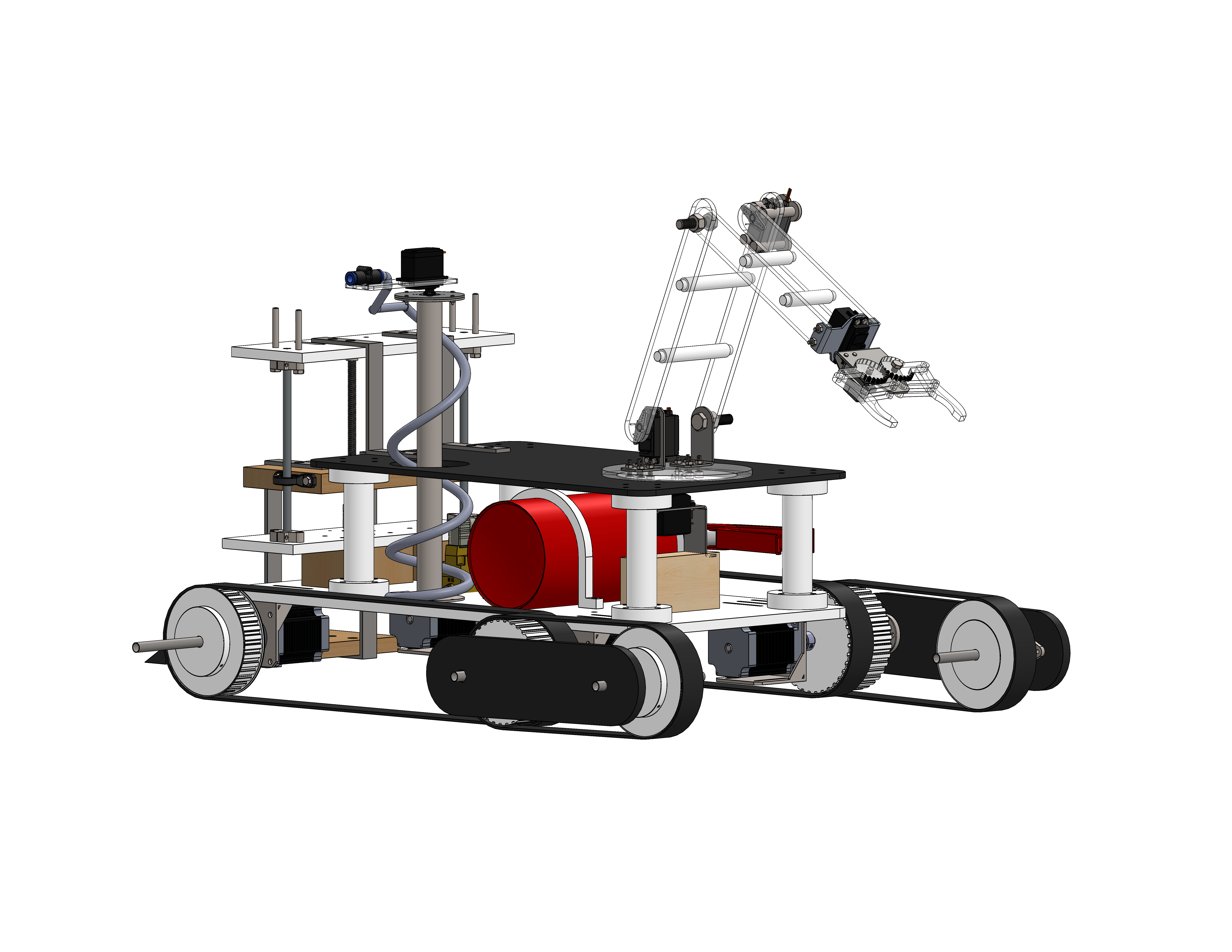 多用途手动操作救援小车sw21可编辑