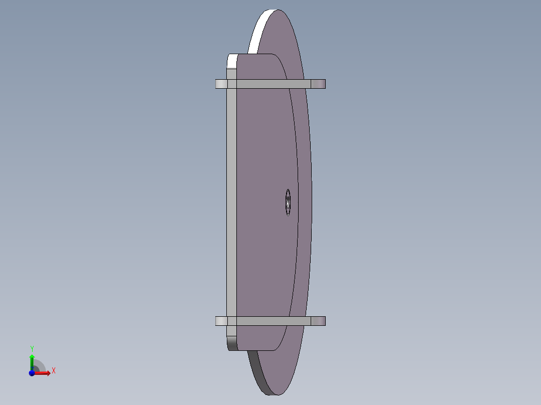 激光切割小熊钟表前视图