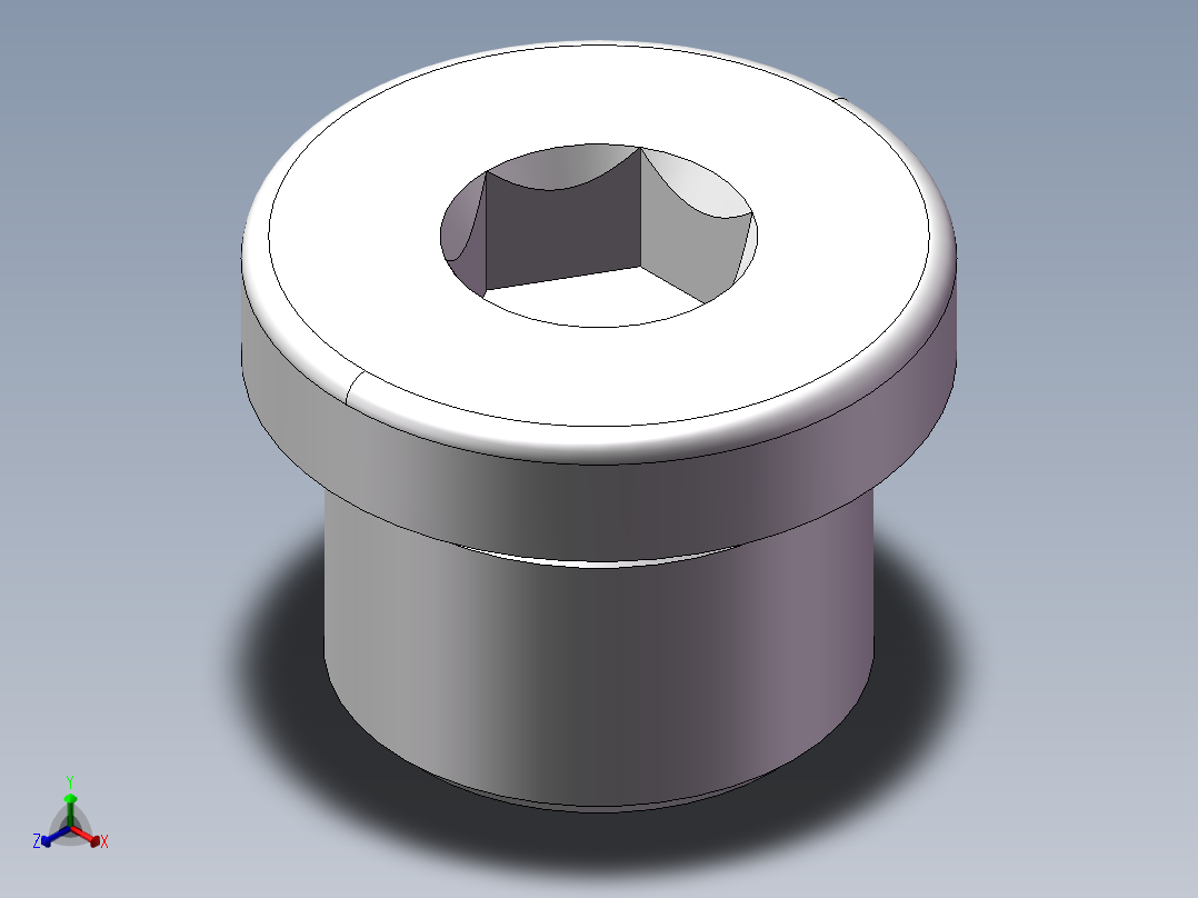 内六角螺堵、4WN-20WD主视图